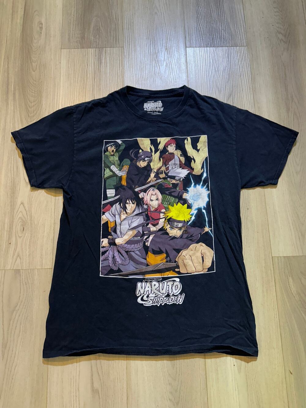 Vintage Naruto Shippuden Graphic T Shirt Medium Ripple Junction Spencers Group